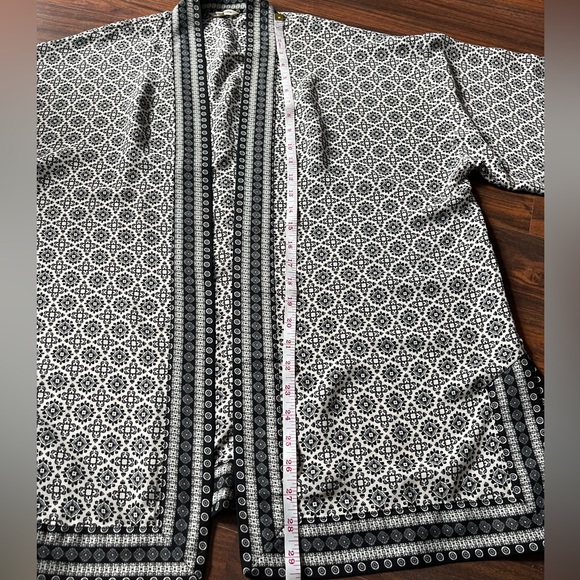 Max Studio Patterned Tunic Jacket - Picture 4 of 6